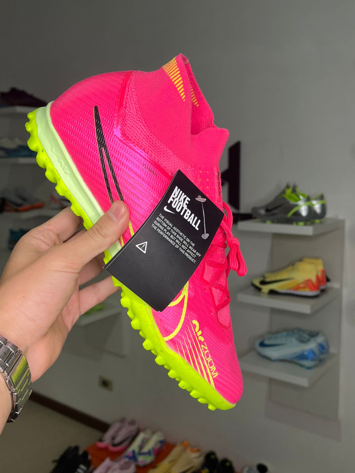 Chuteira Nike Mercurial Airzoom Superfly Elite Society (PRONTA ENTREGA