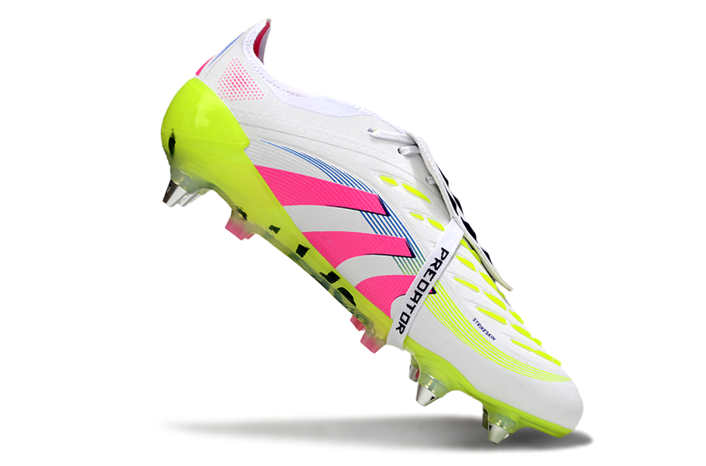 Chuteira Adidas 25 Predator Elite Tongue Trava Mista