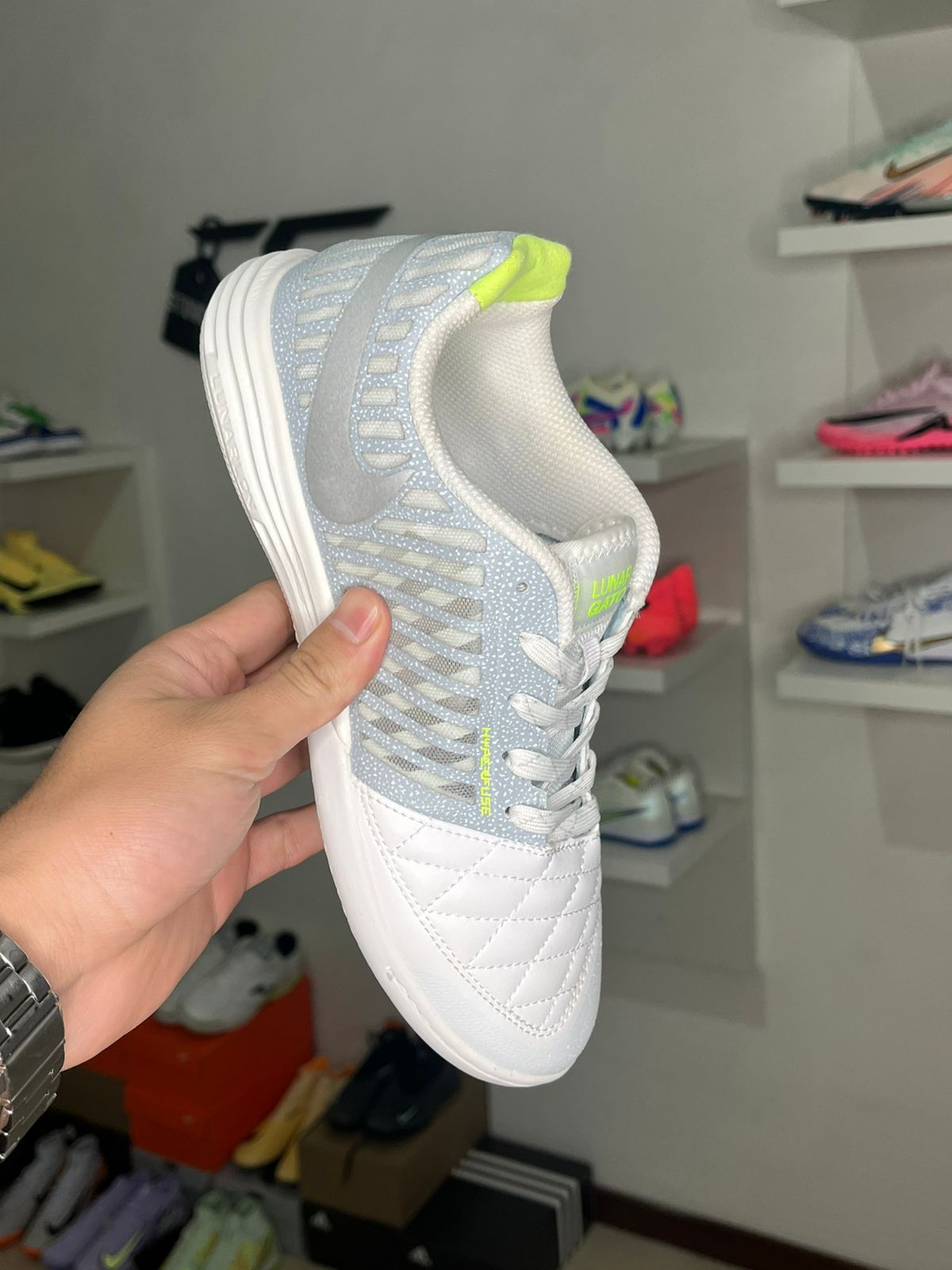Chuteira Nike Lunar Gato Elite Futsal (PRONTA ENTREGA)
