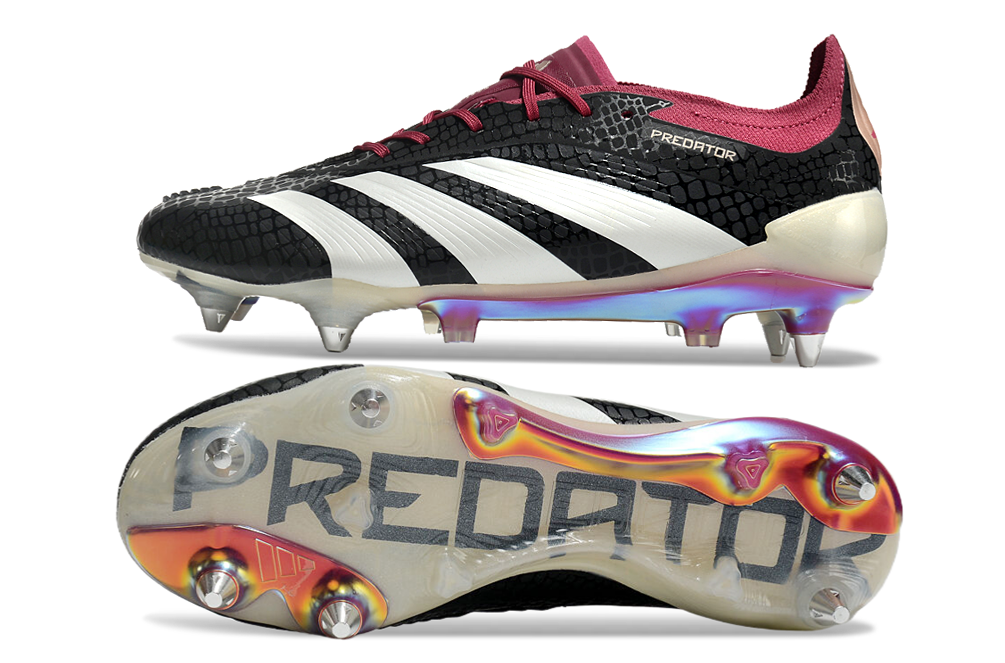 Chuteira Adidas 25 Predator Elite Tongue Trava Mista