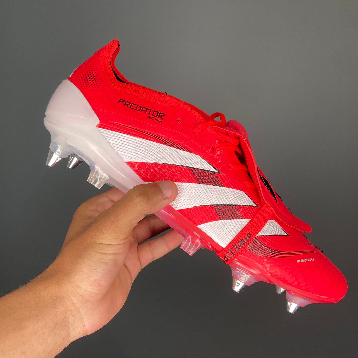 Chuteira Adidas Predator Tongue Campo Trava Mista (PRONTA ENTREGA)