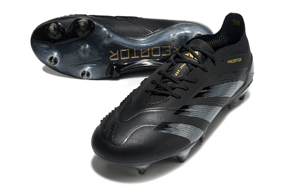 Chuteira Adidas 25 Predator Elite Tongue Trava Mista