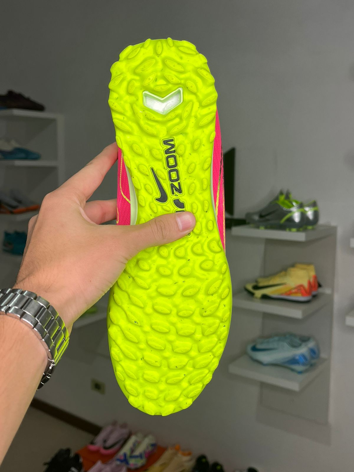 Chuteira Nike Mercurial Airzoom Superfly Elite Society (PRONTA ENTREGA