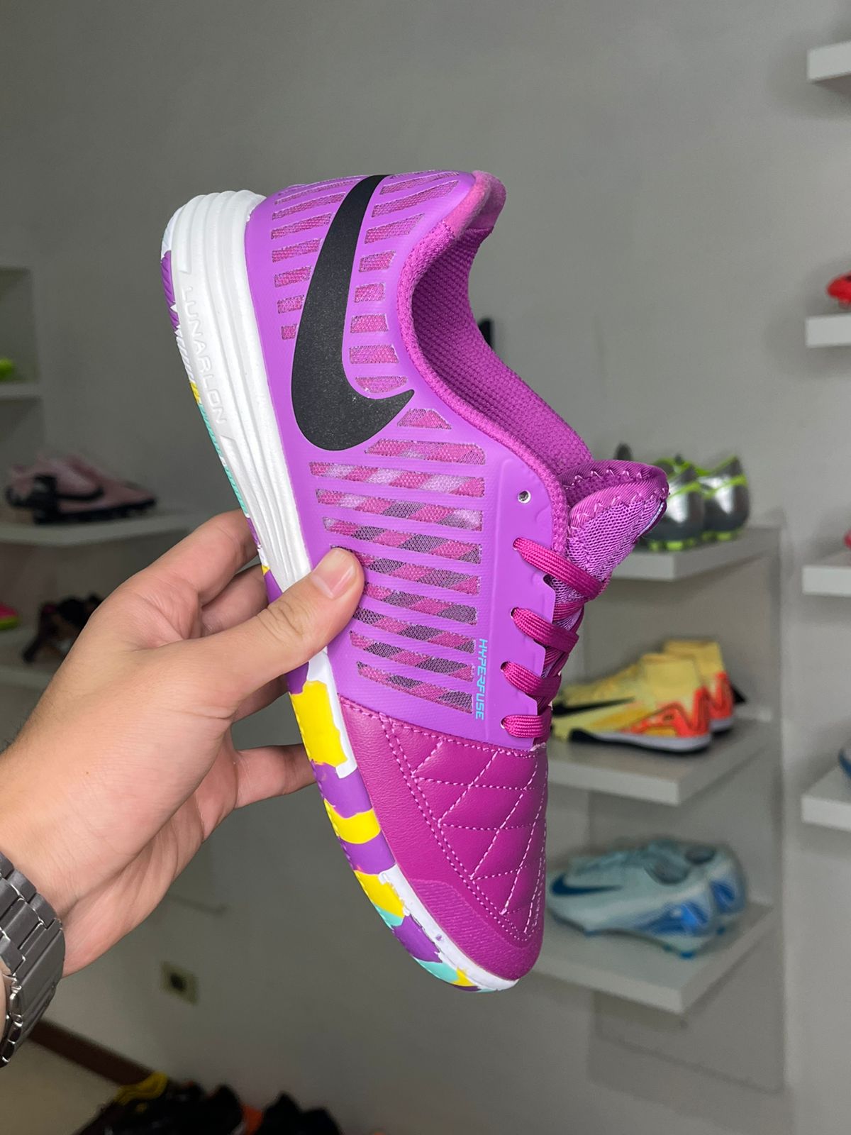 Chuteira Nike Lunar Gato Elite Futsal (PRONTA ENTREGA)