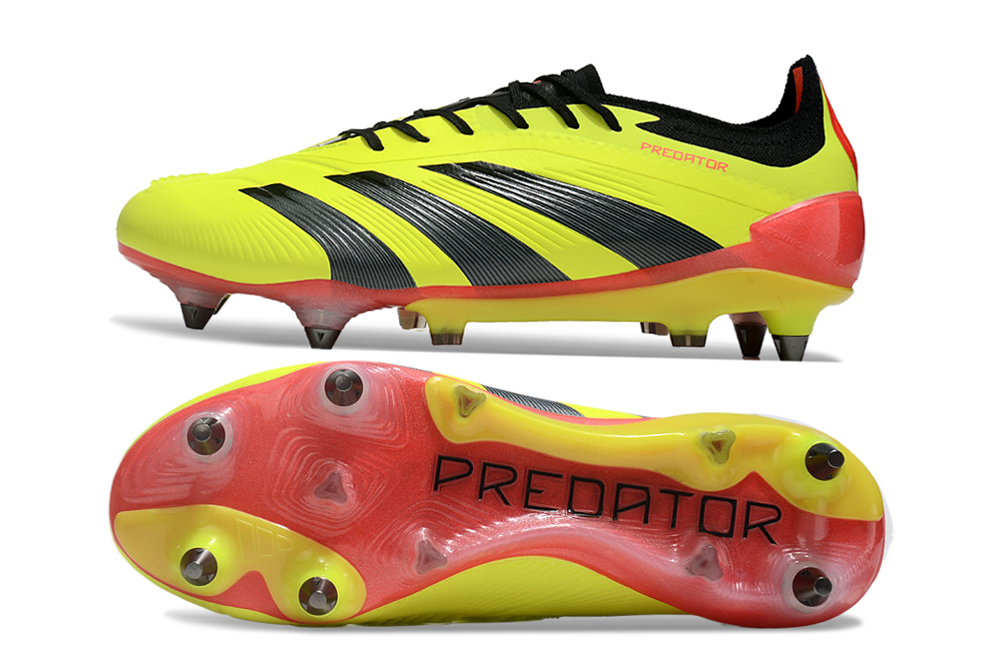 Chuteira Adidas 25 Predator Elite Tongue Trava Mista