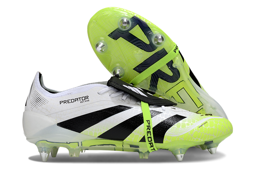 Chuteira Adidas 25 Predator Elite Tongue Trava Mista