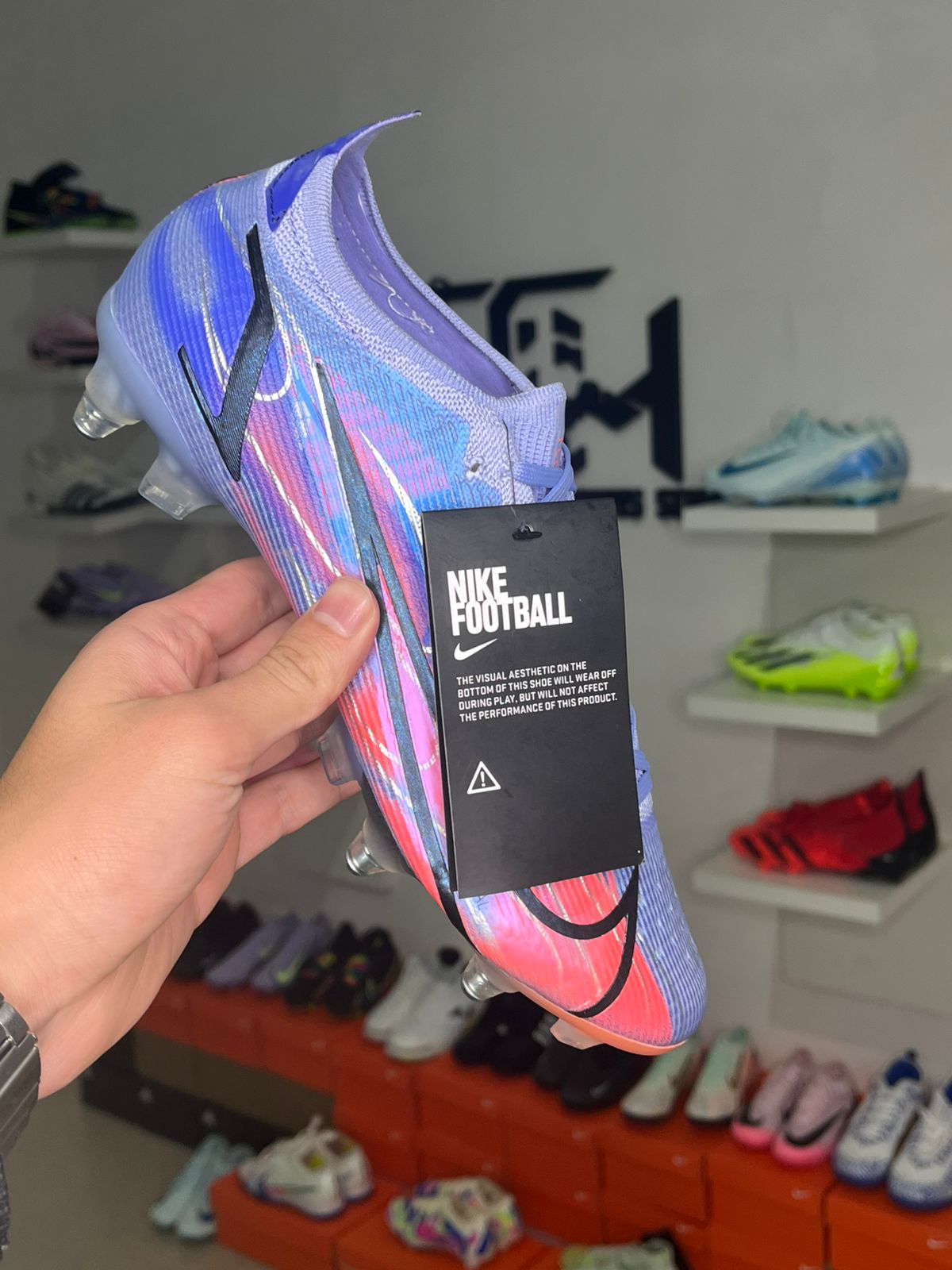 Chuteira Nike Mercurial Air Zoom Vapor Elite Campo Trava Mista (PRONTA ENTREGA)