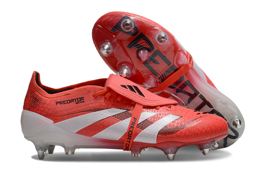 Chuteira Adidas 25 Predator Elite Tongue Trava Mista