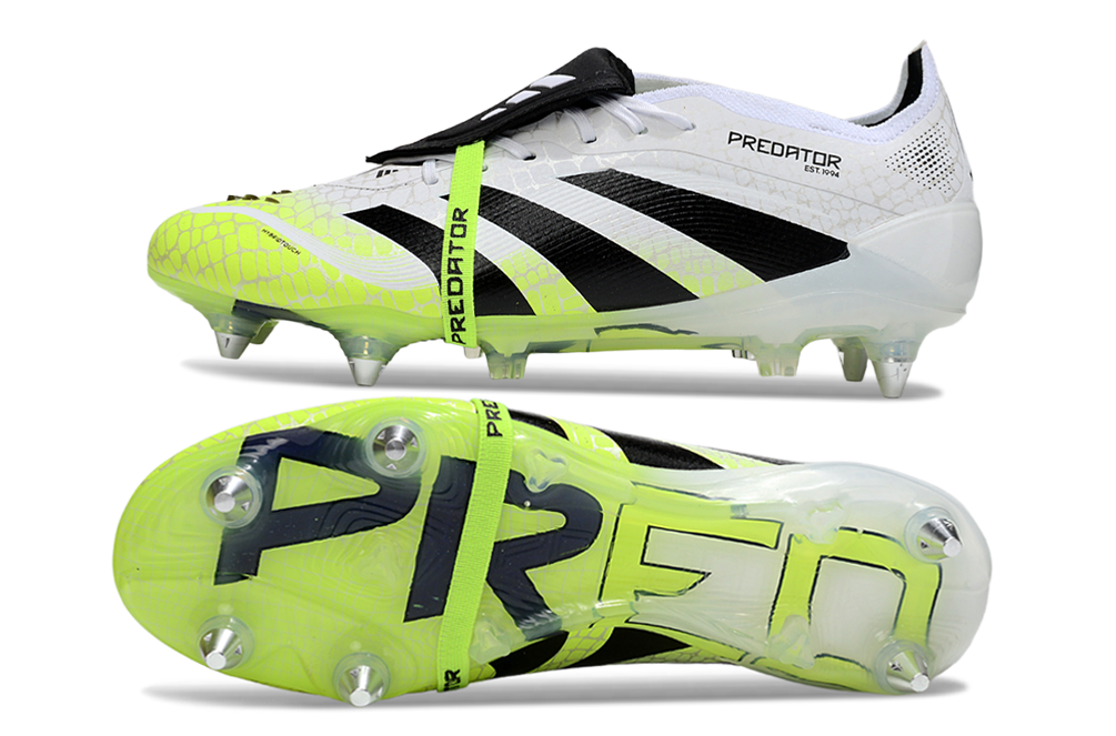 Chuteira Adidas 25 Predator Elite Tongue Trava Mista