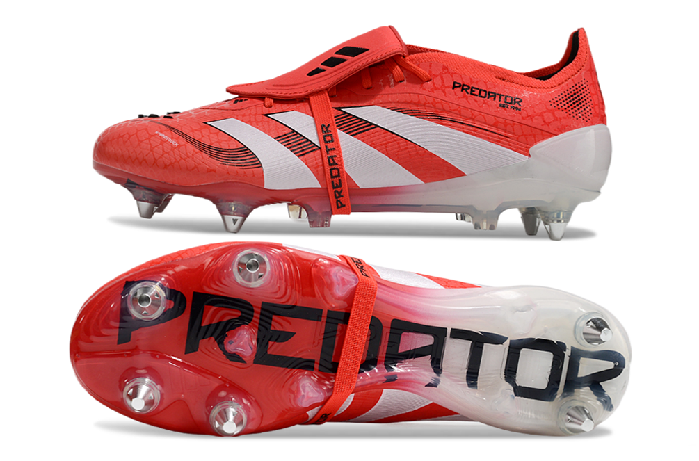 Chuteira Adidas 25 Predator Elite Tongue Trava Mista