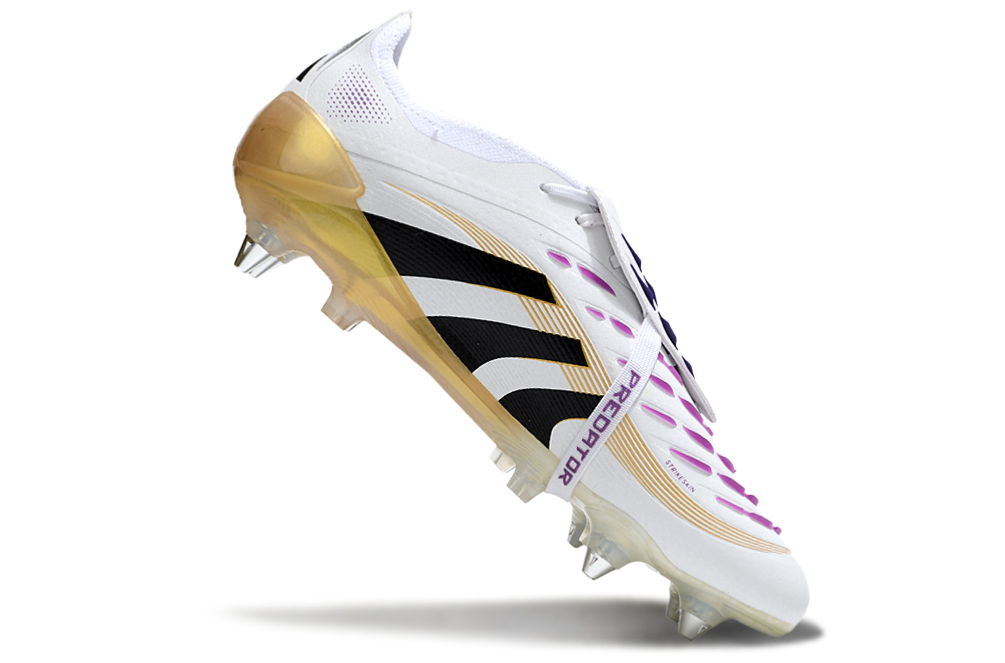 Chuteira Adidas 25 Predator Elite Tongue Trava Mista