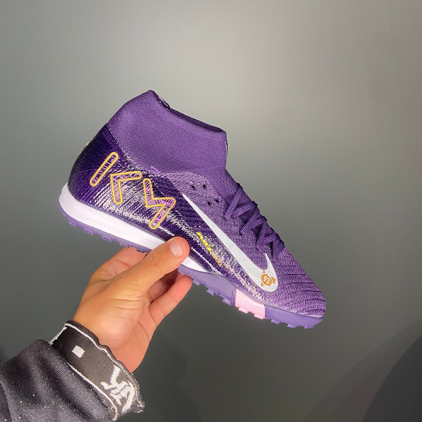 Chuteira Nike Air Zoom Mercurial Superfly X KM Elite Society (PRONTA ENTREGA)