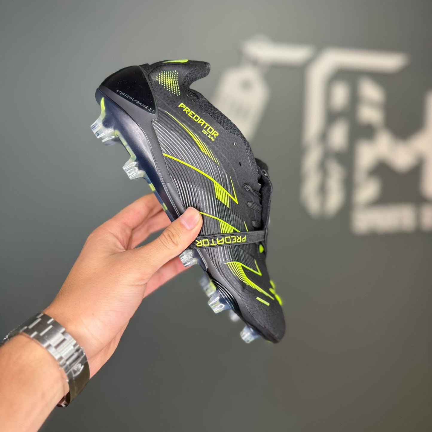 Chuteira Adidas Predator Tongue Campo (PRONTA ENTREGA)