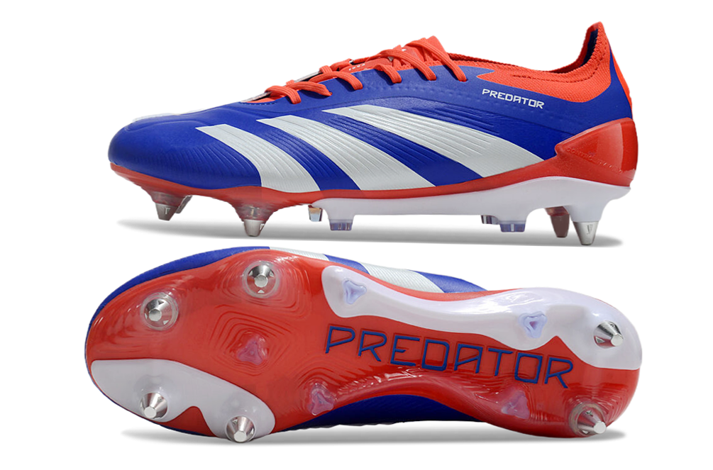 Chuteira Adidas 25 Predator Elite Tongue Trava Mista