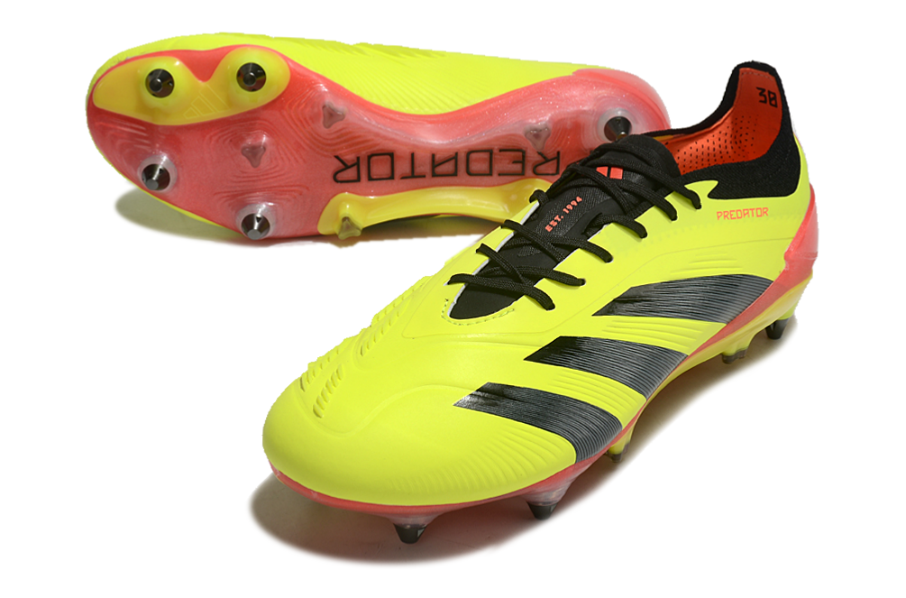 Chuteira Adidas 25 Predator Elite Tongue Trava Mista