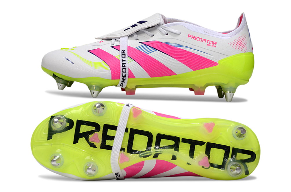 Chuteira Adidas 25 Predator Elite Tongue Trava Mista