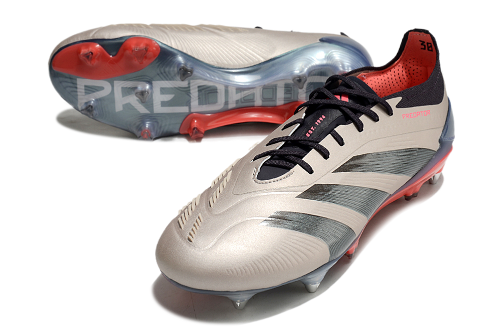 Chuteira Adidas 25 Predator Elite Tongue Trava Mista