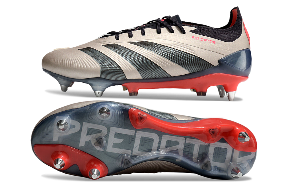 Chuteira Adidas 25 Predator Elite Tongue Trava Mista