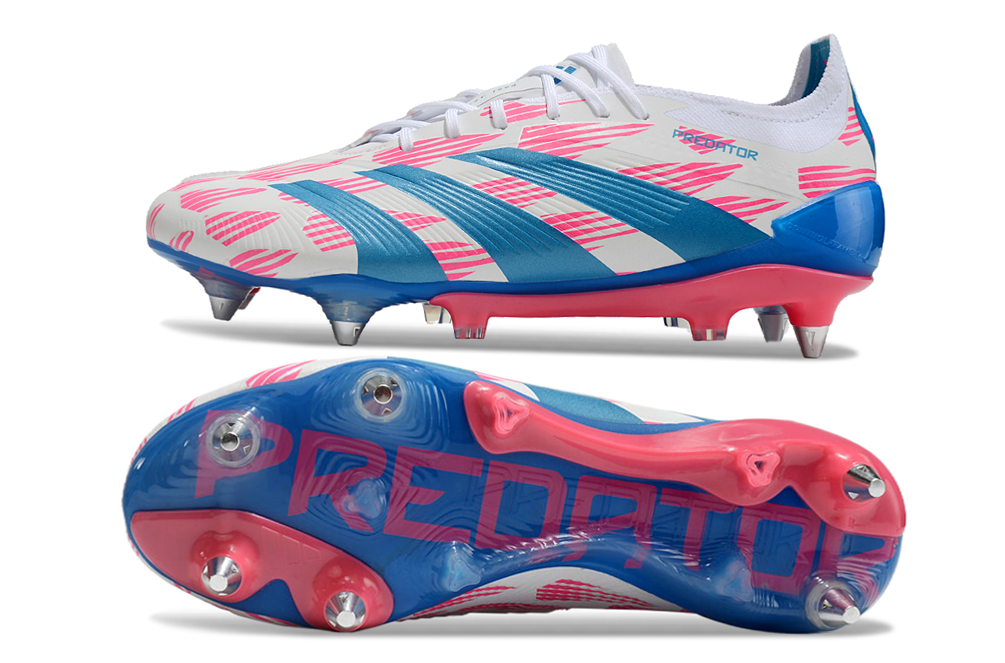 Chuteira Adidas 25 Predator Elite Tongue Trava Mista