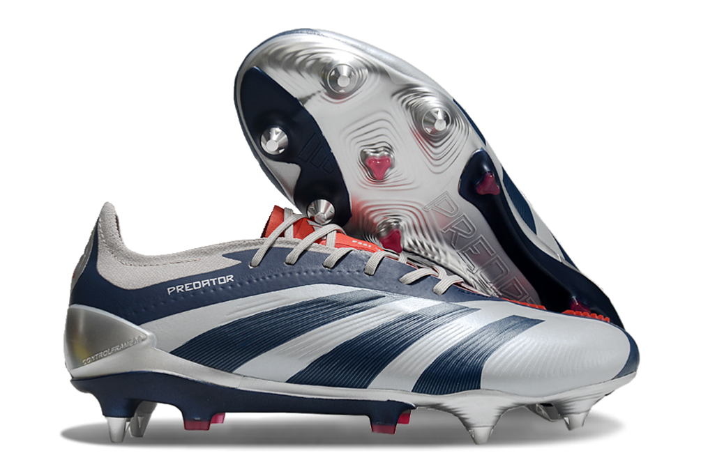 Chuteira Adidas 25 Predator Elite Tongue Trava Mista