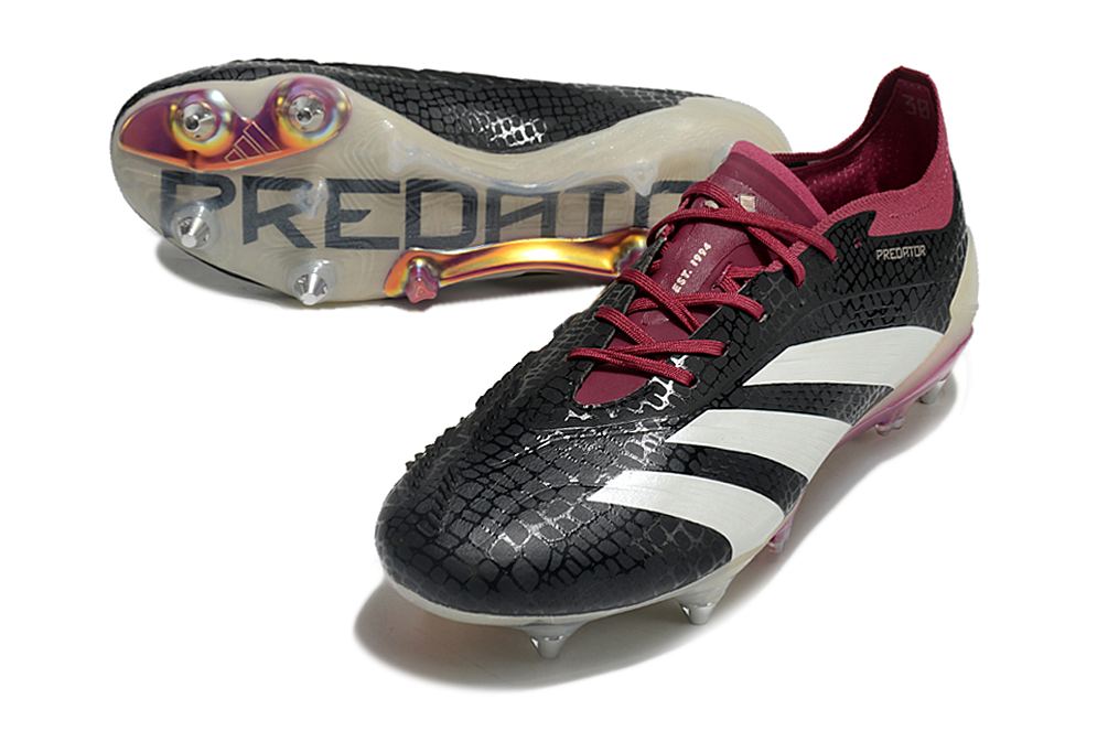 Chuteira Adidas 25 Predator Elite Tongue Trava Mista