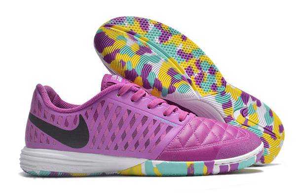 Nike Lunar Gato フットサルシューズ 紫/黄色 Chuteira NIKE Lunar Gato II Futsal Roxo Amarelo