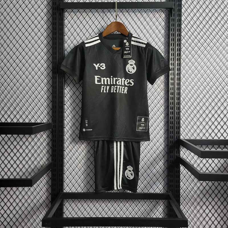 Real Madrid Infantil 22-23 Black Y-3 - TH SPORTS 