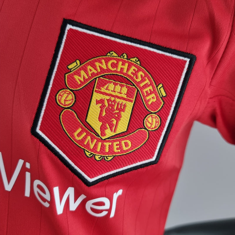 Manchester United Infantil 23-24 Home - TH SPORTS 