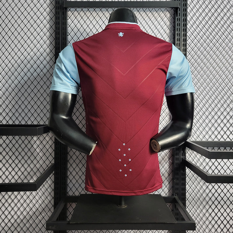 Aston villa 22-23 home versão jogador - TH SPORTS 