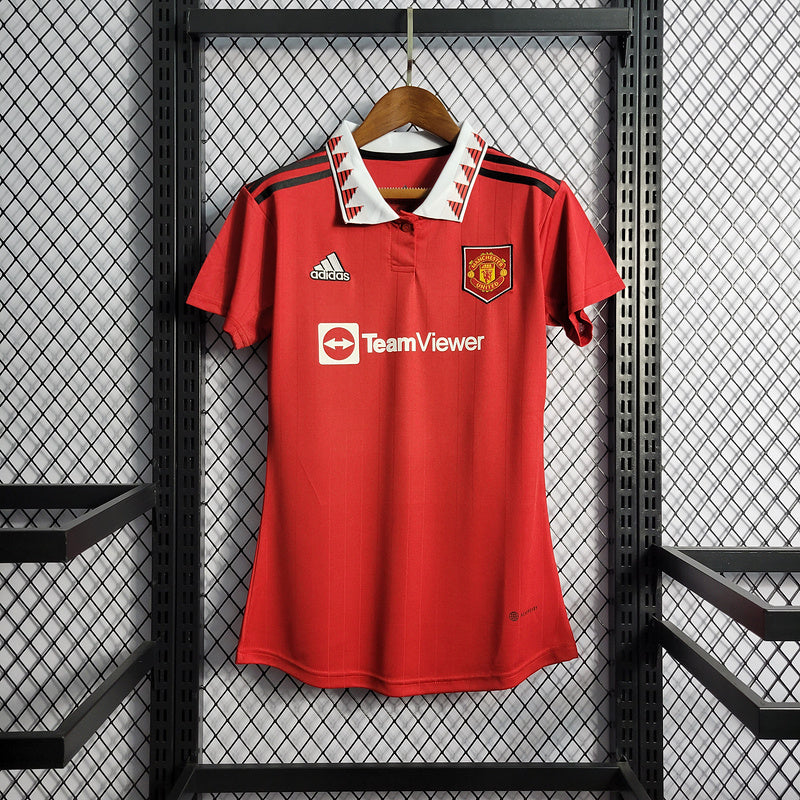 Manchester United feminina 22-23 home - TH SPORTS 